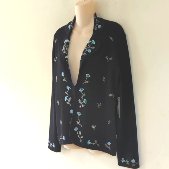 BCBG Maxazria Beaded Sweater Cardigan - Picture 2 of 16